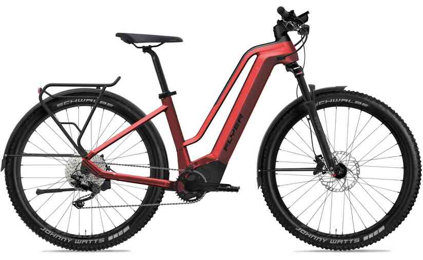 flyer damen e bike FLYER Goroc2 2.10 Comfort HT M Red/Black Hochwertige FLYER E-Bikes Elektrofahrräder in Sangerhausen – Fahrradliebe GbR