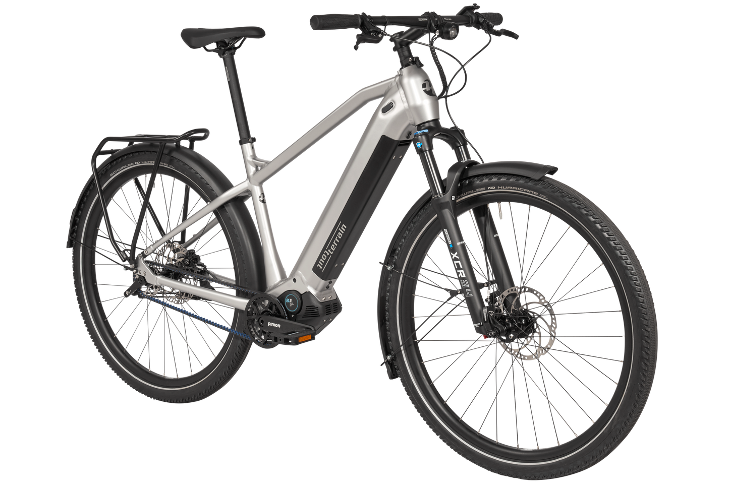 ToutTerrain Appia Select 4.1 – Premium E-Trekking-Bike mit Pinion-Antrieb und 700 Wh Akku Cromo Lucido Matt