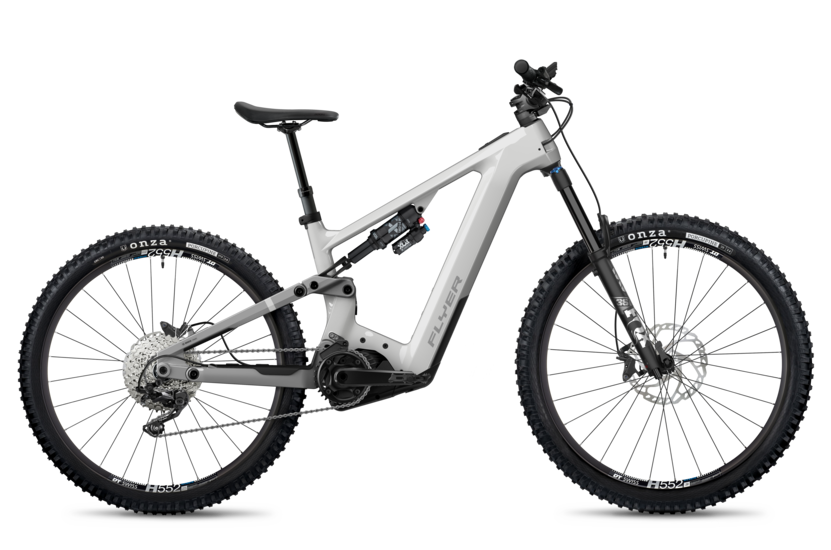 Hochwertiges FLYER E-Bike FLYER UprocX 6.10 Ceramic White Gloss
