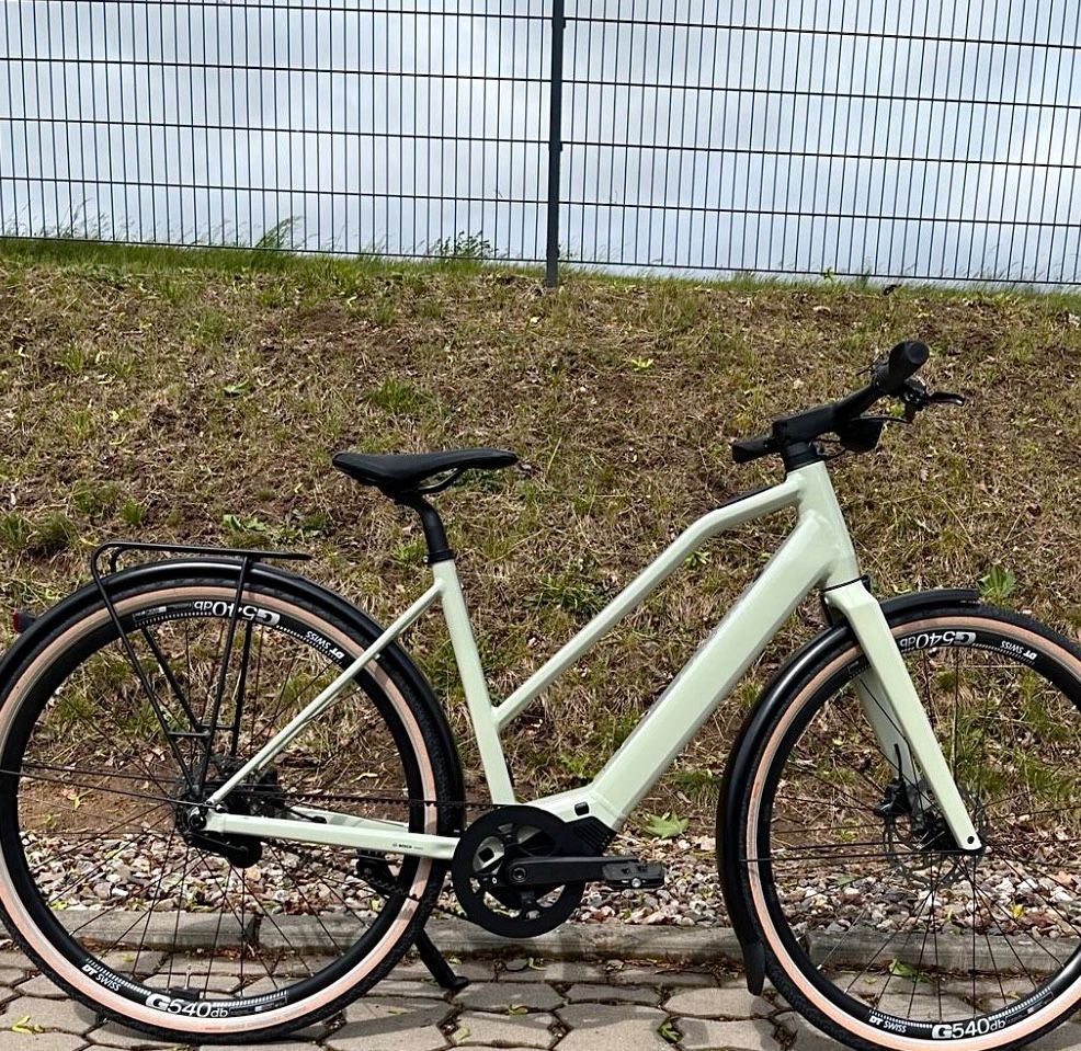Hochwertige FLYER E-Bikes FLYER Upstreet SL 3.63 Mixed Frosty – Fahrradliebe GbR