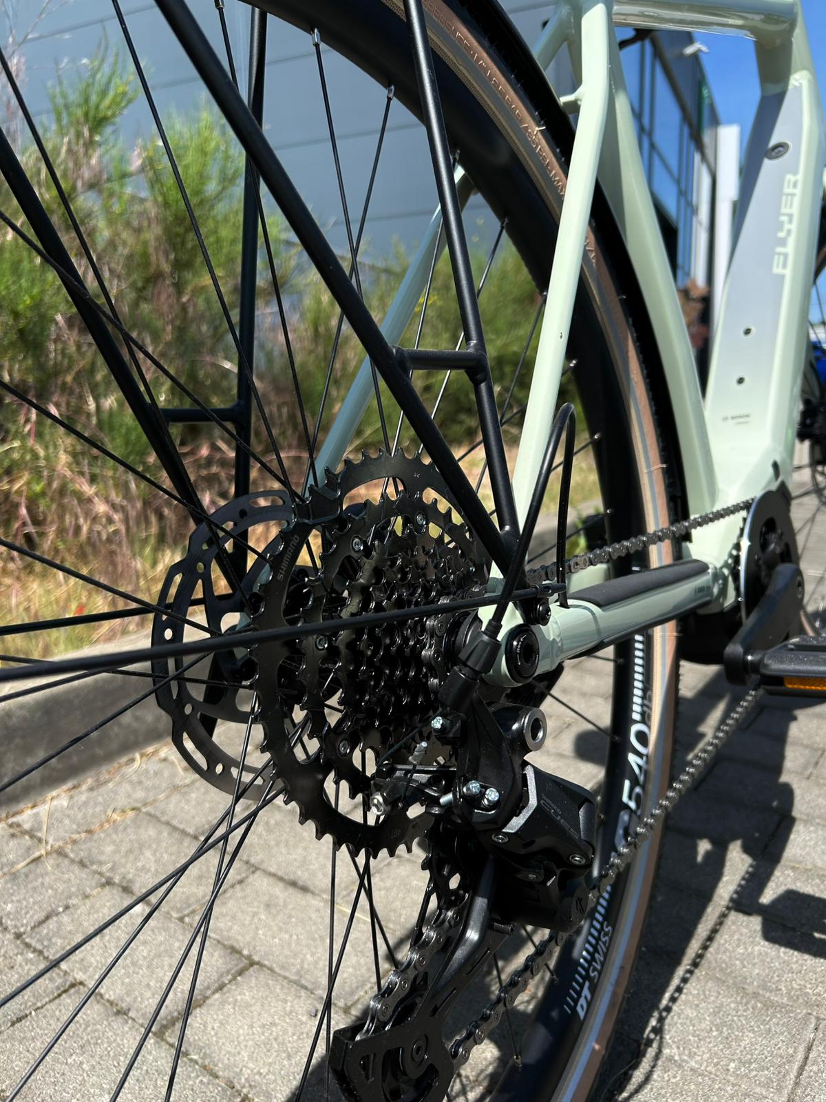 Hochwertige FLYER E-Bikes FLYER Upstreet SL 3.10 Gents Frosty