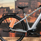 Tout Terrain Appia Select 4.1 – Premium E-Trekking-Bike mit Pinion-Antrieb und 700 Wh Akku Cromo Lucido Matt