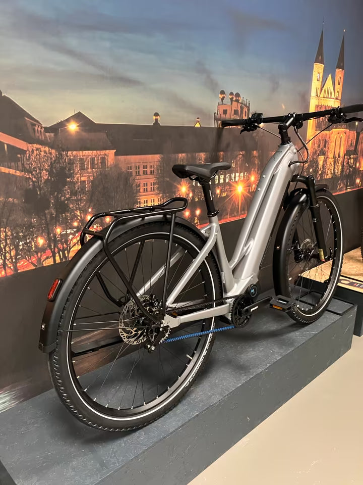 Tout Terrain Appia Mixte Select 5.1– Premium E-Trekking-Bike mit Pinion-Antrieb und 700 Wh Akku Cromo Lucido Matt