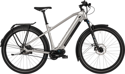 Tout Terrain Appia Select 4.1 – Premium E-Trekking-Bike mit Pinion-Antrieb und 700 Wh Akku Cromo Lucido Matt