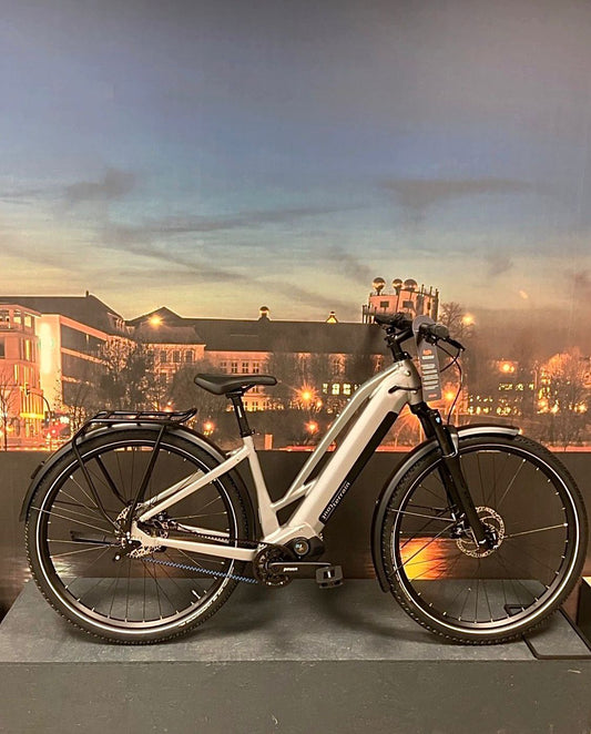 Tout Terrain Appia Mixte Select 5.1– Premium E-Trekking-Bike mit Pinion-Antrieb und 700 Wh Akku Cromo Lucido Matt